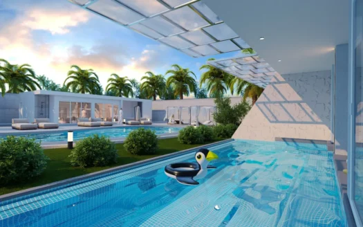2 Bedroom Condo with Private Swimming Pool for Sale at Babylon Sky Garden II – Type A &B